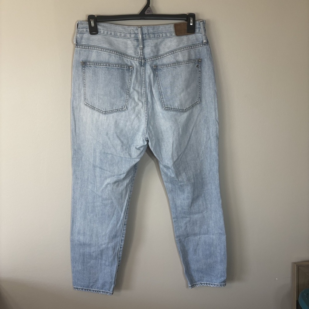 Madewell Jeans Womens 31(33) The Perfect Summer Jean Light Blue Cotton Denim - Picture 3 of 10